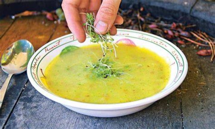 What is cress soup made of?