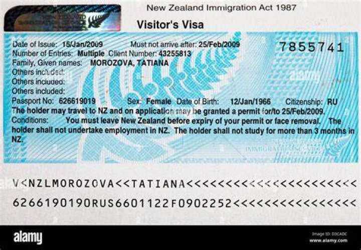 What is Immigration New Zealand client number?