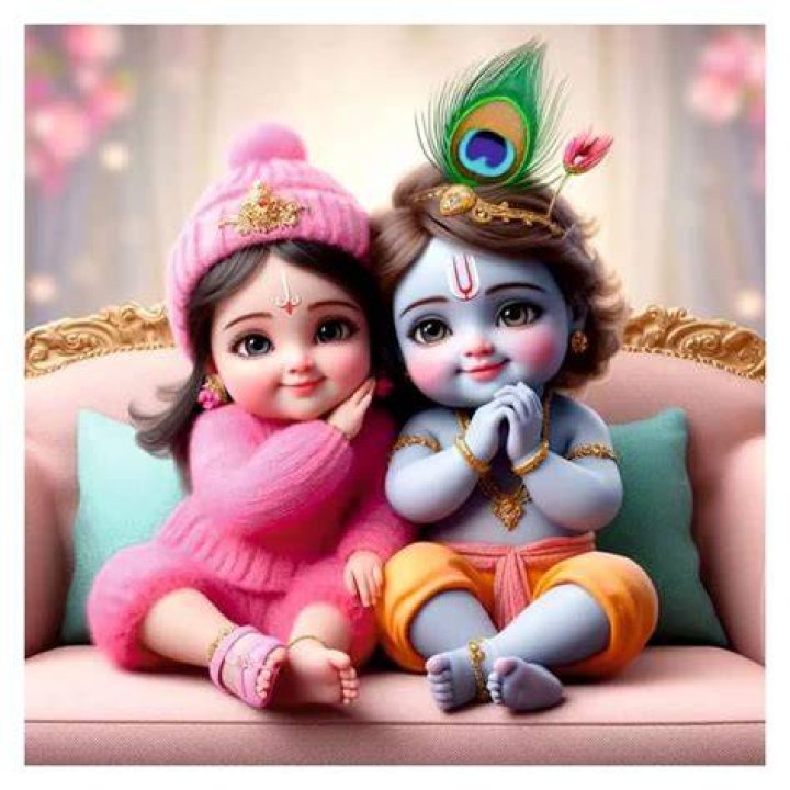 What is Radha child name?