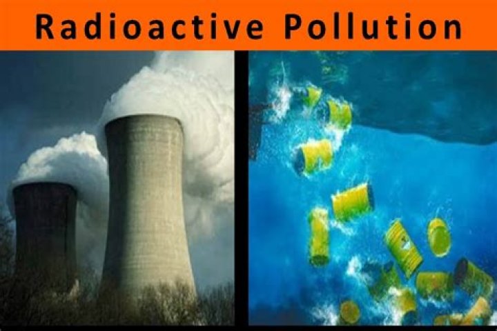 What is radioactive pollution?
