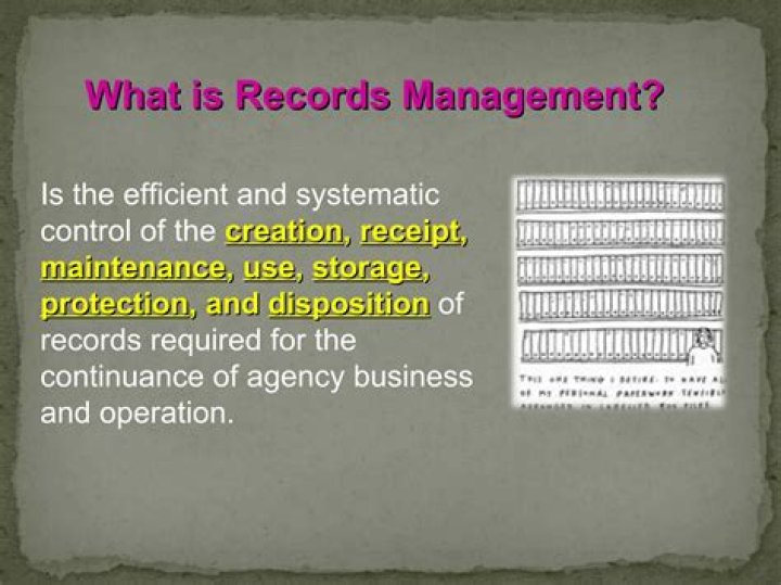 What Is Records Management? A Comprehensive PDF Guide
