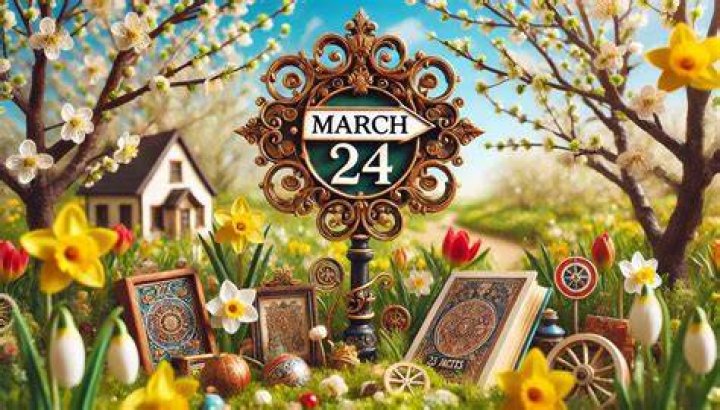 What is special about 24 March?