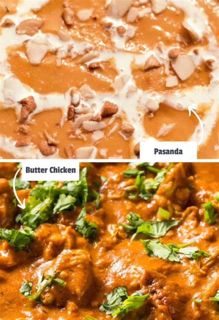 What is the difference between korma and pasanda?