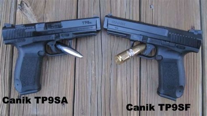 What is the difference between the canik TP9SA and TP9SF?