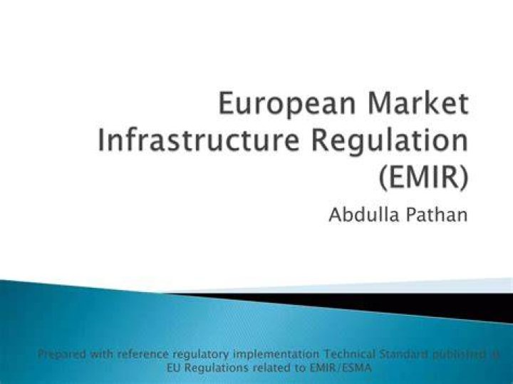 What is the European equivalent of an EMIR?