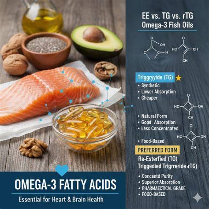 What is the most bioavailable form of omega-3?