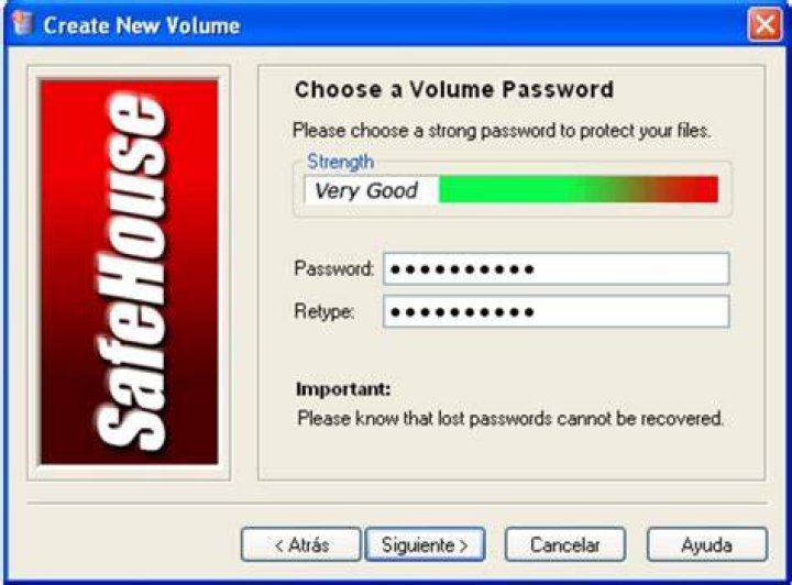 What is the password to the SafeHouse?