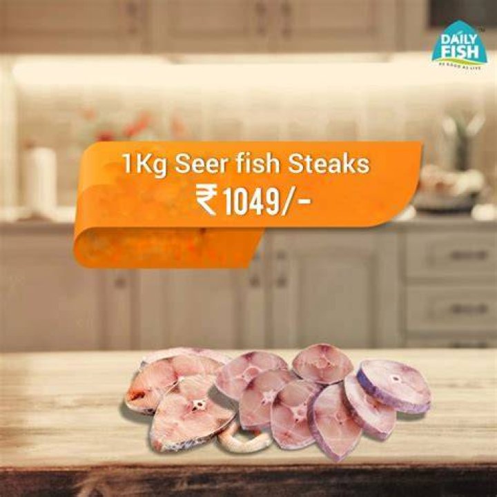 What is the price of 1kg fish?