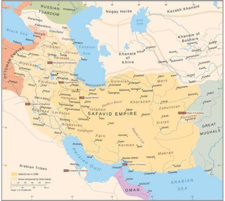 What is the Safavid empire best known for?