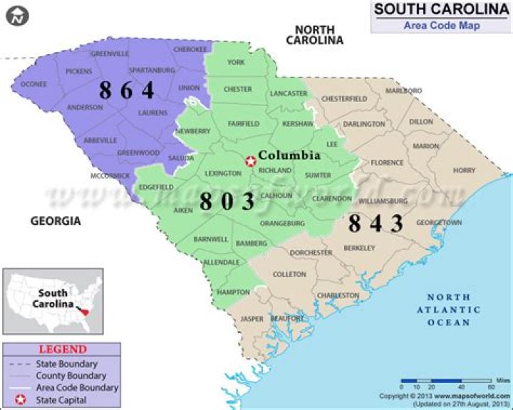 What is the state code for South Carolina?
