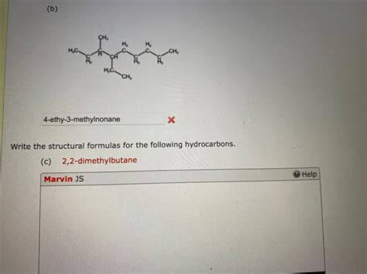 What is the structural formula for 2 Methylnonane?