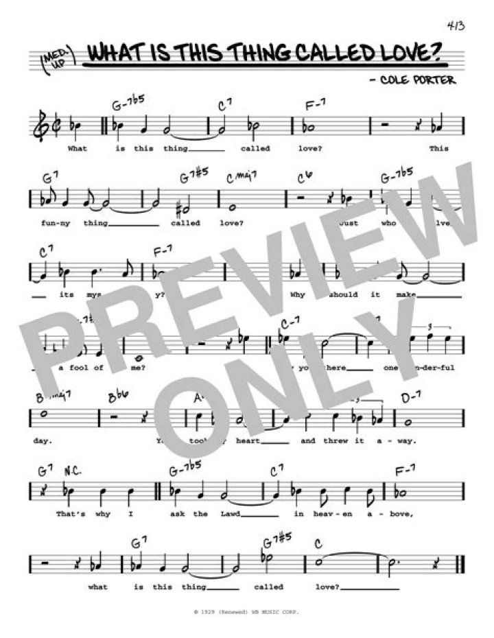 What Is Love: The Ultimate Lead Sheet PDF Guide