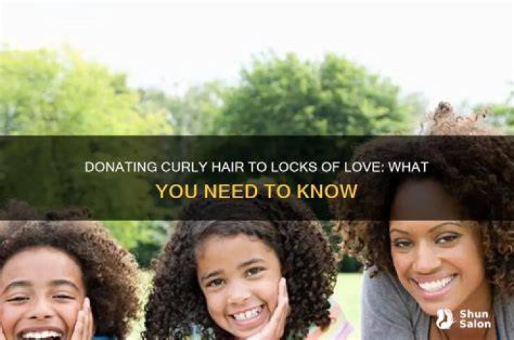 What kind of hair can you donate for locks of Love?
