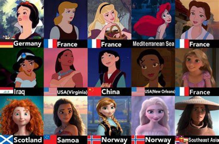 What languages do the Disney princesses speak?