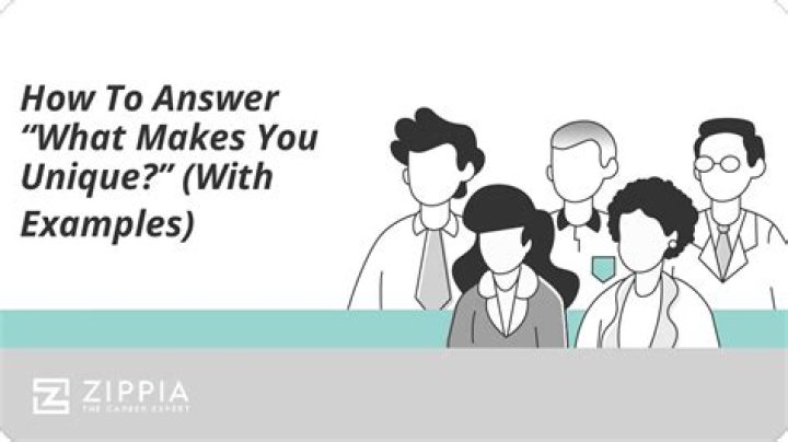 What Makes You Unique: Sample Answers for Students PDF