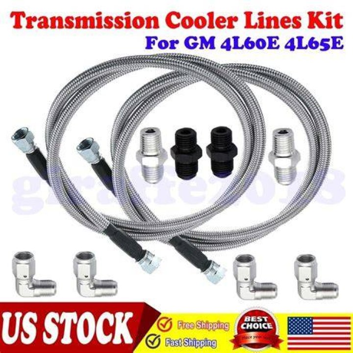 What size is a transmission cooler line?