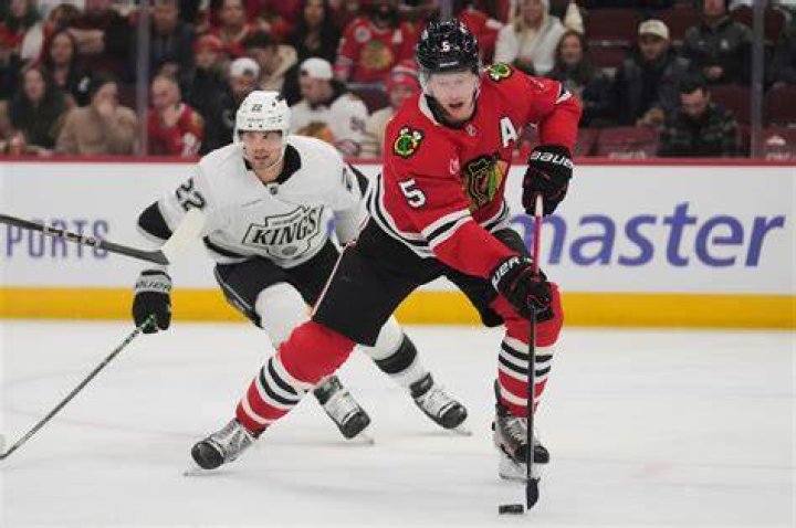 What TV channel is the Blackhawks game on tonight?