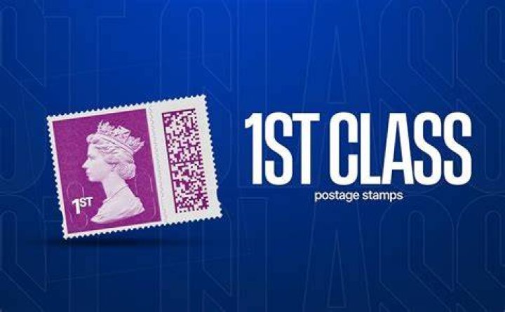 What was first class postage in 2014?