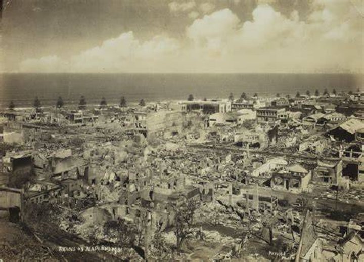 What was the background of the Napier earthquake?