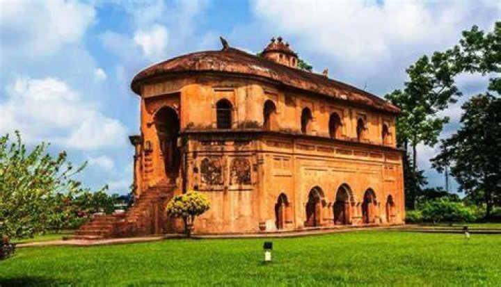 What were the historical monuments of Assam?