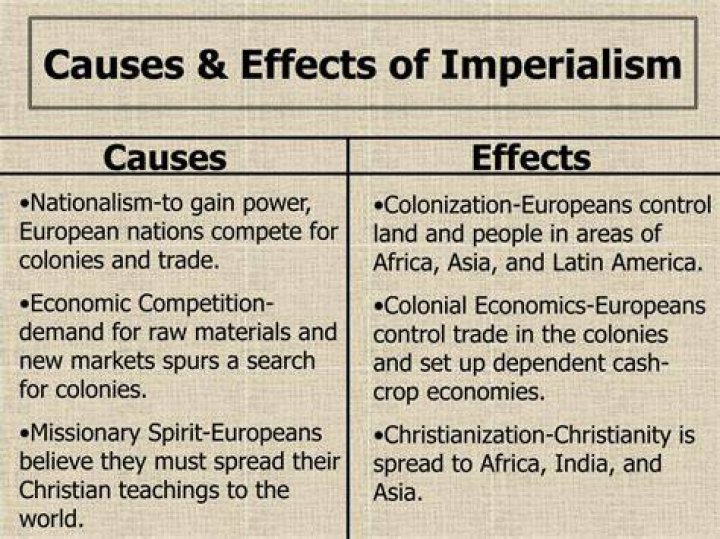 What were the social causes of imperialism?
