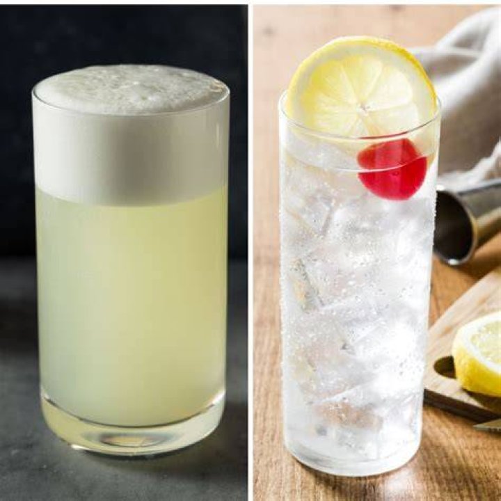 Whats the difference between a gin fizz and a Tom Collins?