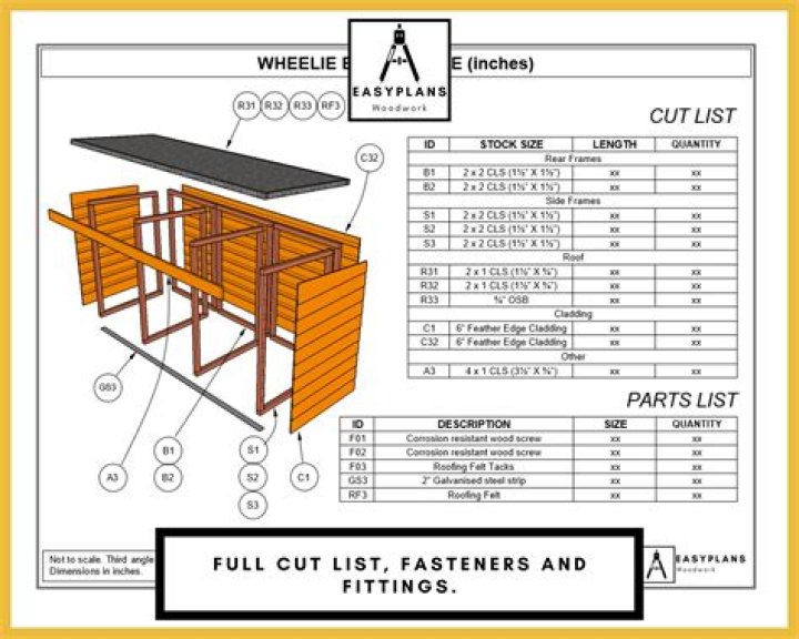 Free Wheelie Bin Storage Plans PDF – Efficient Home Waste Solutions