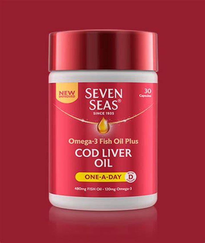 When should I take seven seas capsules?