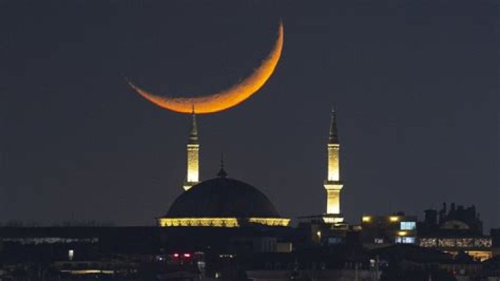 When was the moon sighted for Eid?