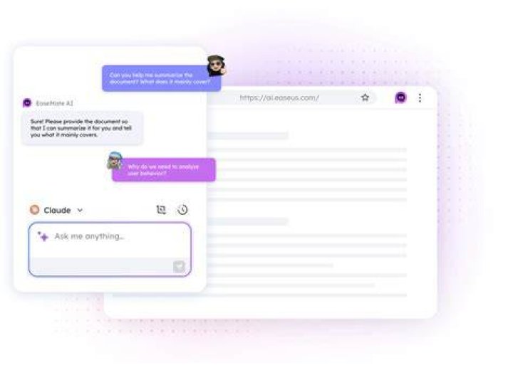 Where can I chat with an AI?