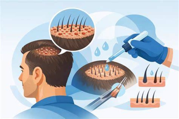 Where does hair production occur?