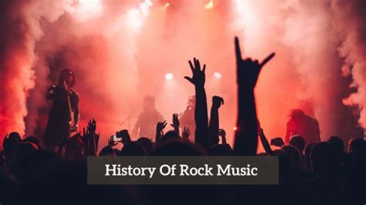 Where does rock music originated from?