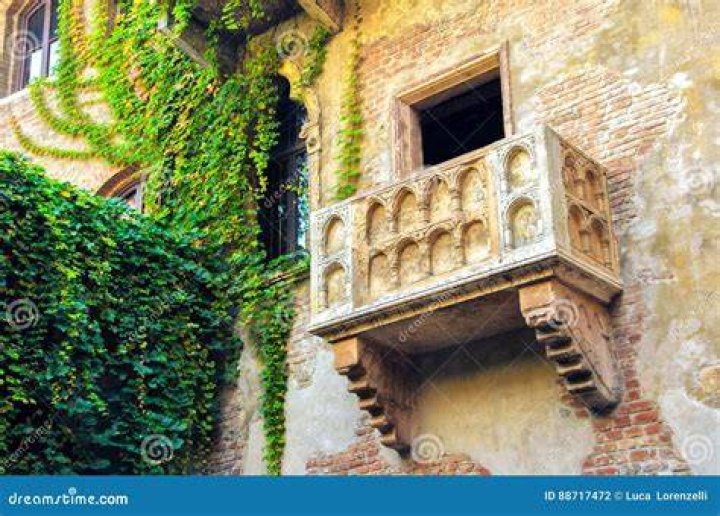 Where is the balcony from Romeo and Juliet?