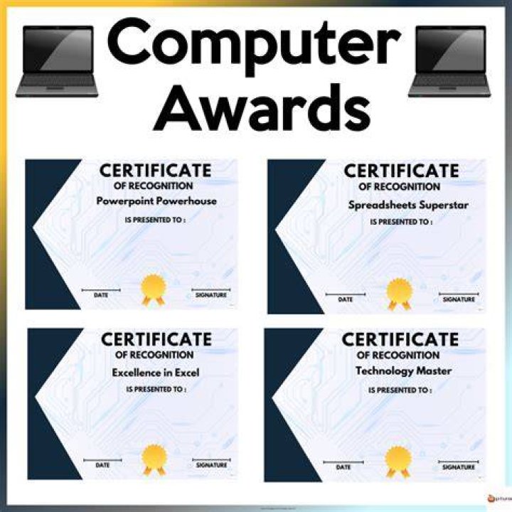 Which certificate is best for computer?