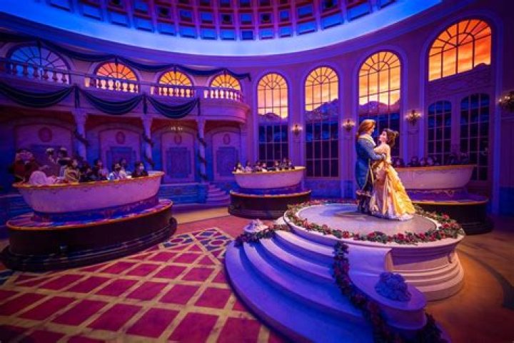 Which Disney park has Beauty and the Beast ride?