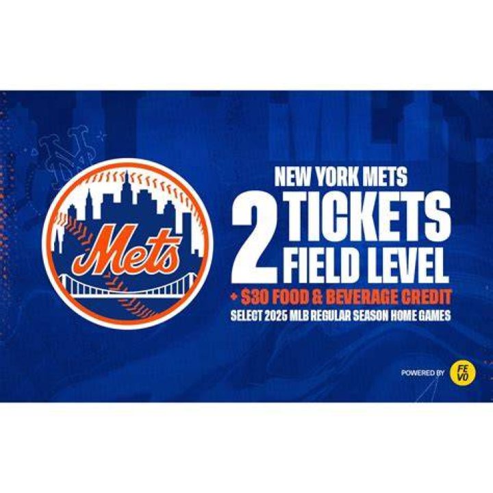 Which Mets tickets come with free food?