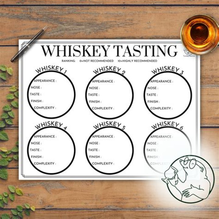 Whiskey Tasting Sheet PDF Free Download – Perfect For Home Sommeliers