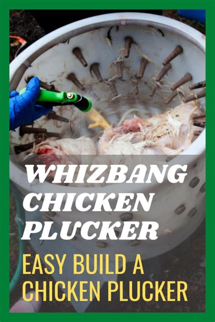 Whizbang Chicken Plucker Plans PDF – Get the Ultimate Guide