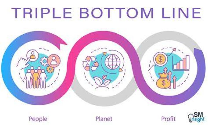 Who developed the triple bottom line concept?