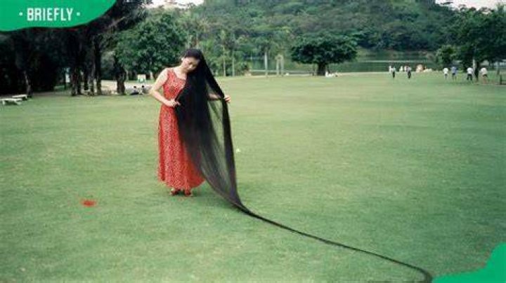 Who has got the longest hair in the world?