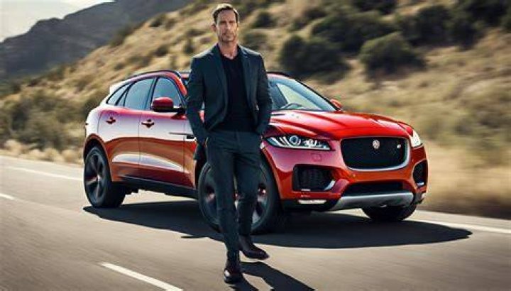 Who is the actor in the Jaguar commercial?