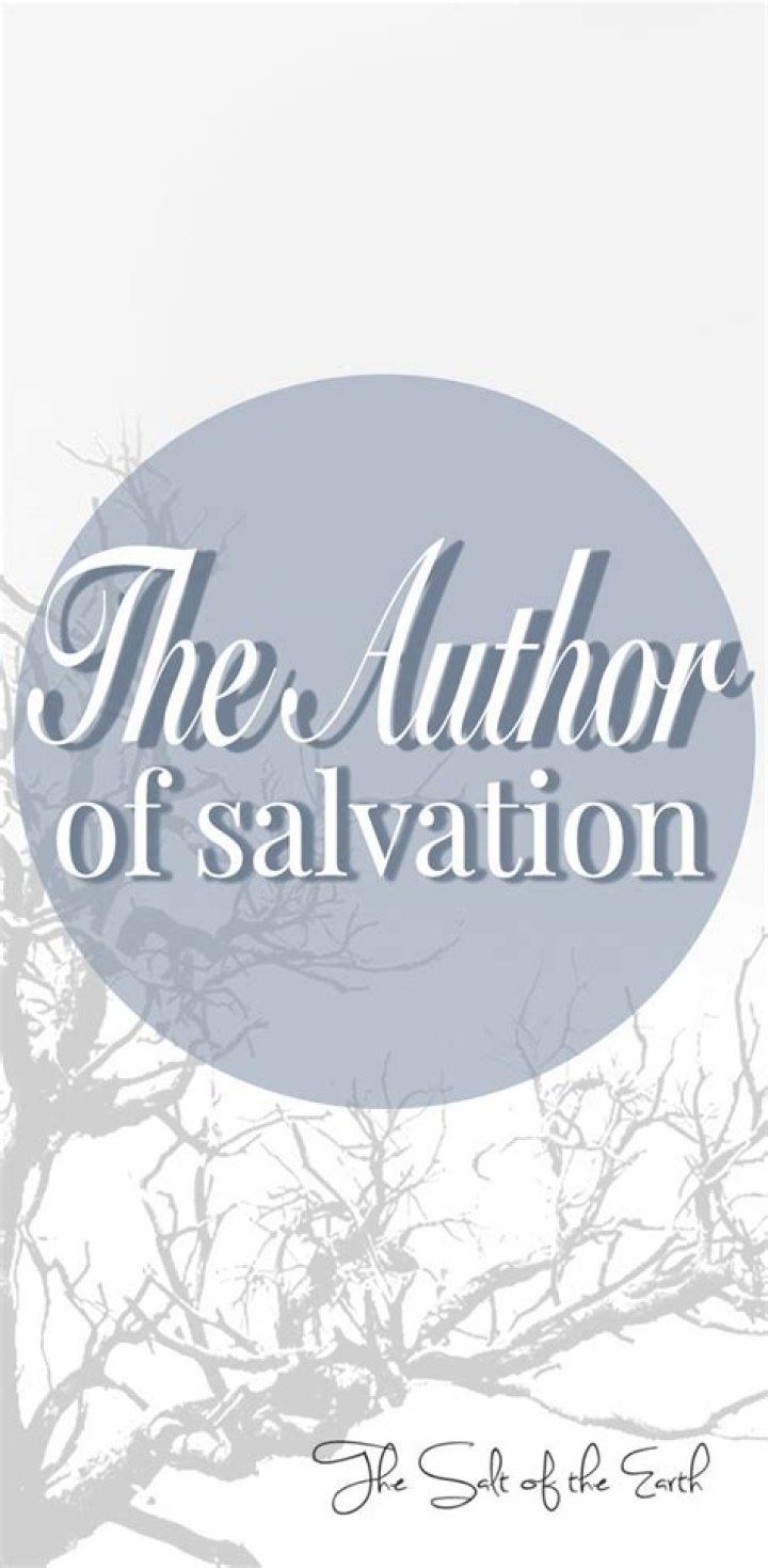 Who is the author of salvation?
