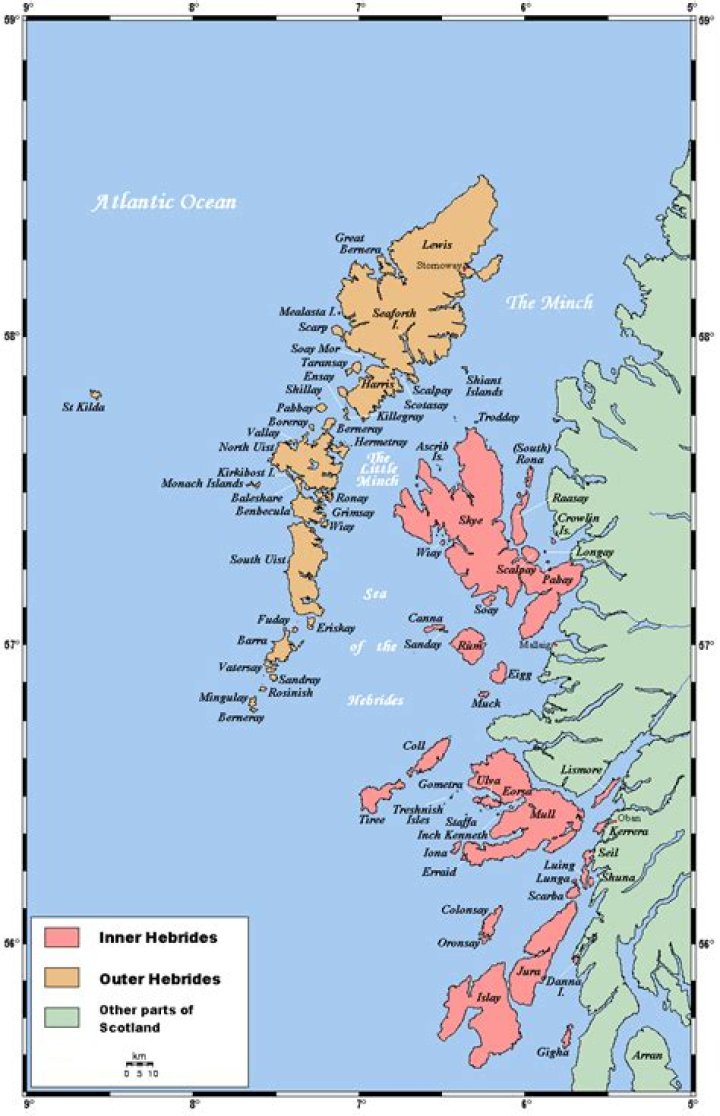 Who owns the Hebrides islands?
