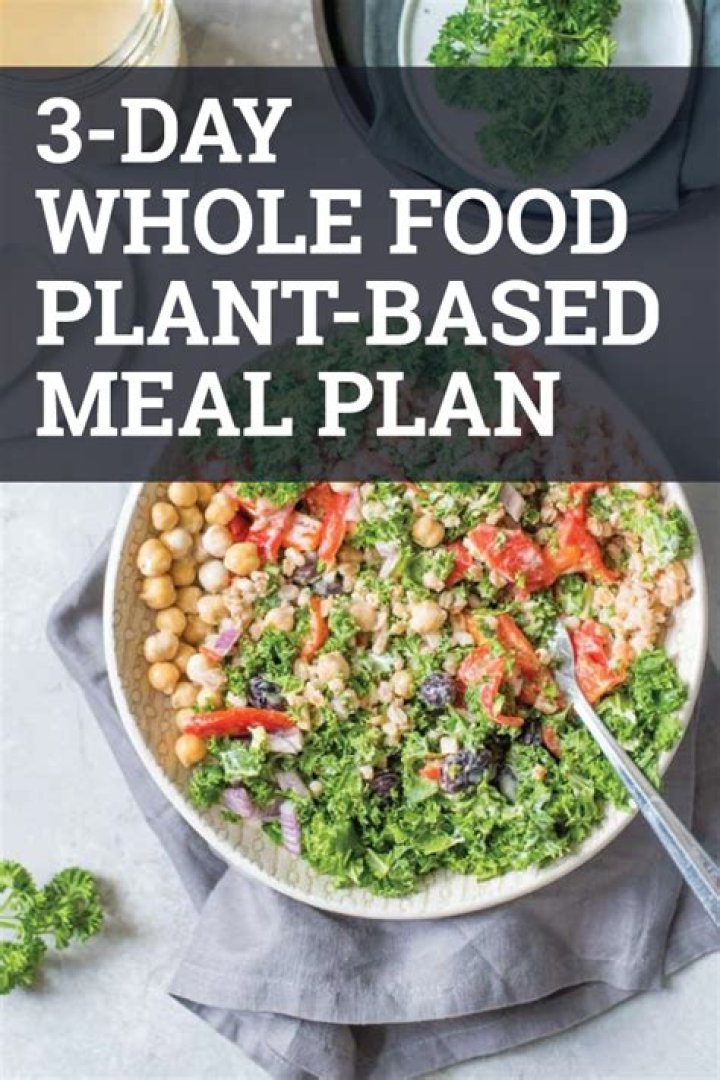 Whole Food Plant-Based Meal Plan PDF: Easy Weekly Guide