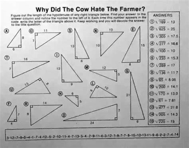 Why Did the Cow Hate the Farmer? Answer Key PDF