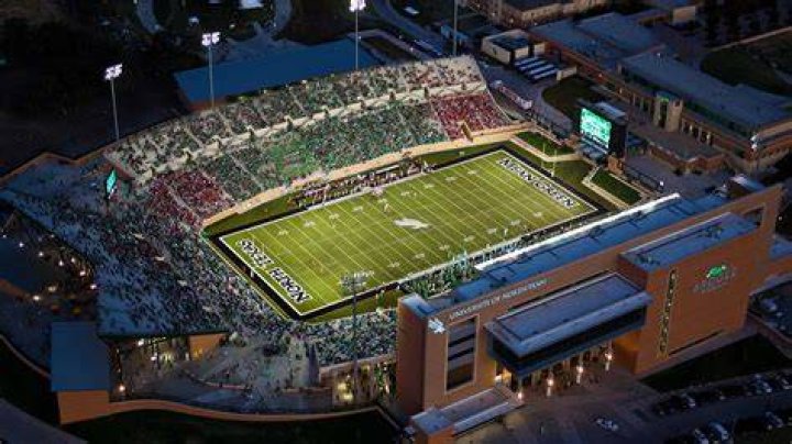 Why is UNT stadium called apogee?