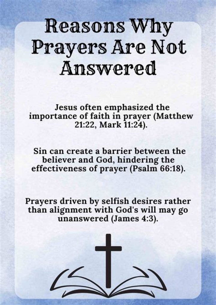 Why Prayers Are Not Answered? A Deep Dive into Faith and Misunderstanding (PDF)