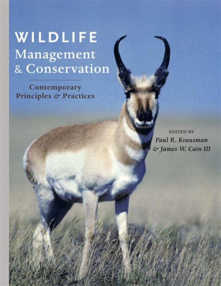 Wildlife Management and Conservation: Contemporary Principles and Practices PDF