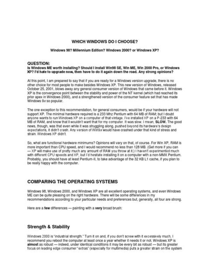 Windows XP Questions & Answers PDF – Expert Guide & Download