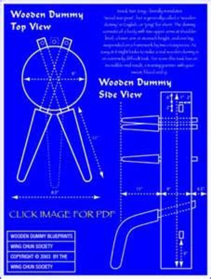 Wing Chun Wooden Dummy Plans PDF: Master Your Technique with Expert Training Guides